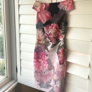 Ted Baker London Floral Print Dress